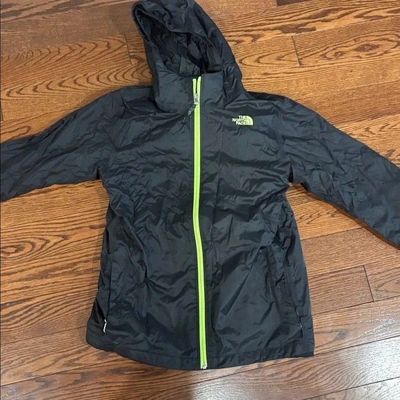 The North Face Black and Gray Hooded Jacket